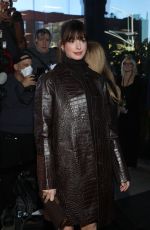 ANNE HATHAWAY at Michael Kors Show at New York Fashion Week 09/14/2022