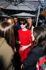 ANNE HATHAWAY at Neiman Marcus Celebrates NYFW with Live Your Luxury Cocktail in New York 09/14/2022