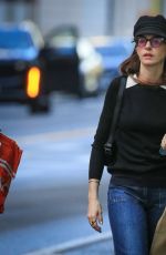 ANNE HATHAWAY Out and About in New York 09/22/2022