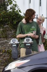ANYA TAYLOR-JOY and Malcolm McRae Out in Los Angeles 09/01/2022