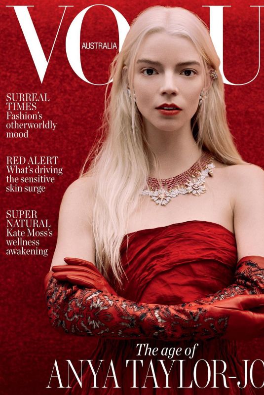 ANYA TAYLOR-JOY for Vogue Magazine, Australia October 2022