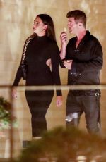 APRIL LOVE GEARY Leaves Dinner Date at Nobu in Malibu 09/28/2022
