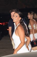 APRIL LOVE GEARY Out for Dinner Date at Nobu in Malibu 09/04/2022