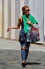 ASHLEE SIMPSON and Evan Ross Leaves Wasteland Clothing Store in Los Angeles 09/24/2022
