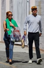 ASHLEE SIMPSON and Evan Ross Leaves Wasteland Clothing Store in Los Angeles 09/24/2022