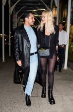 ASHLEY BENSON Night Out in New York 09/22/2022