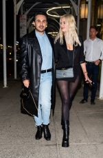 ASHLEY BENSON Night Out in New York 09/22/2022