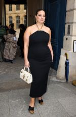 ASHLEY GRAHAM Arrives at Schiaparelli Fashion Show in Paris 09/29/2022