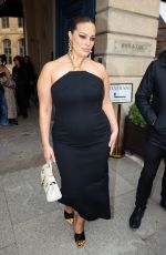 ASHLEY GRAHAM Arrives at Schiaparelli Fashion Show in Paris 09/29/2022