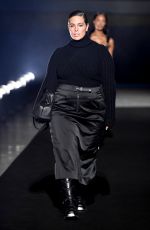 ASHLEY GRAHAM Walks Runway at Boss Ready to Wear Spring/Summer 2023 Show at Milan Fashion Week 09/22/2022