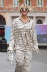 ASHLEY ROBERTS Arrives at Heart Radio in London 09/15/2022