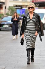 ASHLEY ROBERTS Leaves Global Radio in London 09/22/2022