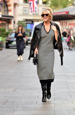 ASHLEY ROBERTS Leaves Global Radio in London 09/22/2022