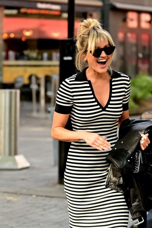 ASHLEY ROBERTS Leaves Global Radio in London 09/22/2022