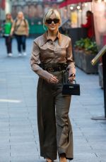 ASHLEY ROBERTS Leaves Global Radio Studios in London 09/29/2022