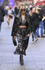 ASHLEY ROBERTS Leaves Global Studios in London 09/16/2022