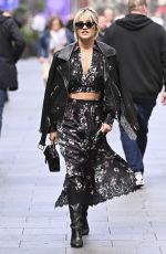 ASHLEY ROBERTS Leaves Global Studios in London 09/16/2022