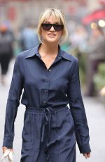 ASHLEY ROBERTS Leaves Heart Breakfast Studios in London 09/23/2022