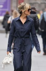 ASHLEY ROBERTS Leaves Heart Breakfast Studios in London 09/23/2022