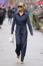 ASHLEY ROBERTS Leaves Heart Breakfast Studios in London 09/23/2022