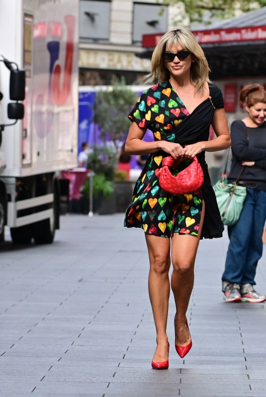 ASHLEY ROBERTS Leaves Heart Radio in London 09/05/2022