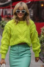 ASHLEY ROBERTS Out in London 09/27/2022