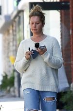 ASHLEY TISDALE Leaves a Spa in West Hollywood 09/20/2022