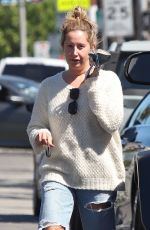 ASHLEY TISDALE Leaves a Spa in West Hollywood 09/20/2022