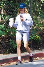 ASHLEY TISDALE Out Hiking in Los Angeles 09/18/2022
