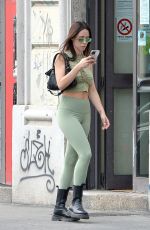 AURORA RAMAZOTTI Arrives at Her New Apartment in Milan 09/07/2022