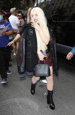 AVA MAX Arrives at Coach Fashion Show at NYFW in New York 09/12/2022