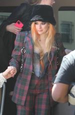 AVRIL LAVIGNE and Mod Sun Out for Lunch at El Compadre Restaurant in Hollywood Walk 08/31/2022