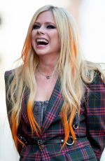 AVRIL LAVIGNE Honored with a Star on Hollywood Walk of Fame 08/31/2022