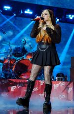 AVRIL LAVIGNE Performs at 2022 Iheartradio Music Festival in Las Vegas 09/24/2022