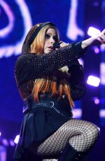 AVRIL LAVIGNE Performs at 2022 Iheartradio Music Festival in Las Vegas 09/24/2022