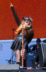 AVRIL LAVIGNE Performs at 2022 Iheartradio Music Festival in Las Vegas 09/24/2022