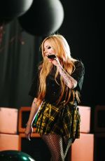 AVRIL LAVIGNE Performs at Arena Peru in Lima 09/05/2022