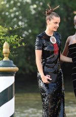 BARBARA PALVIN Arrives at Excelsior Hotel at 79th Venice International Film Festival 08/31/2022