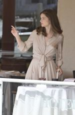 BARBARA PALVIN on the Set of a Photoshoot in Venice 09/01/2022
