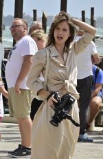 BARBARA PALVIN on the Set of a Photoshoot in Venice 09/01/2022