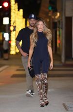 BARBIE BLANK and Joe Coba Night Out in Los Angeles 09/23/2022