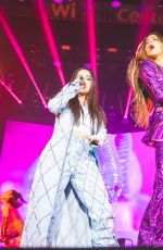 BECKY G and TINI STOESSEL Performs at Wizink Center in Madrid 09/25/2022
