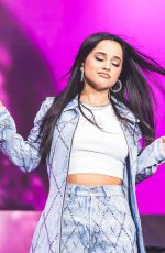 BECKY G and TINI STOESSEL Performs at Wizink Center in Madrid 09/25/2022