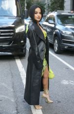 BECKY G Arrives at Jonathan Simkhai Show at New York Fashion Week 09/13/2022
