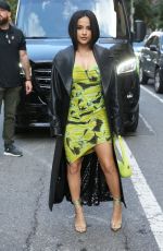 BECKY G Arrives at Jonathan Simkhai Show at New York Fashion Week 09/13/2022