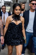 BECKY G at Carolina Herrera Show at New York Fashion Week 09/12/2022