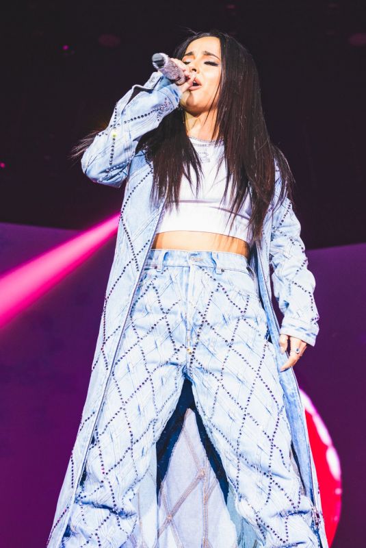 BECKY G Performs at a Concert in Madrid 09/25/2022