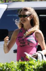 BEHATI PRINSLOO and Adam Levine Out in Los Angeles 09/21/2022