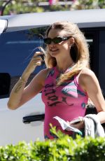 BEHATI PRINSLOO and Adam Levine Out in Los Angeles 09/21/2022