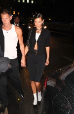 BELLA HADID and Marc Kalman Leaves Guest in Residence Dinner Party in New York 09/06/2022